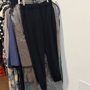 Babaton Atelier Japanese crepe pants with elastic cuffs